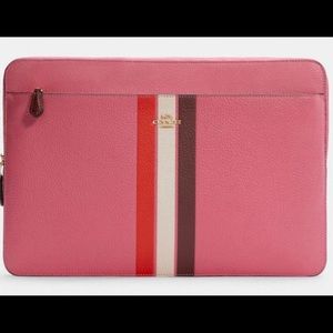 Laptop Sleeve In Colorblock With Stripe